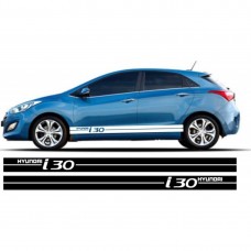 Hyundai i30 bočna set naljepnica