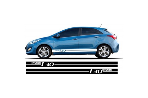 Hyundai i30 bočna set naljepnica