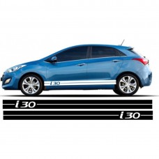Hyundai i30 bočna set naljepnica