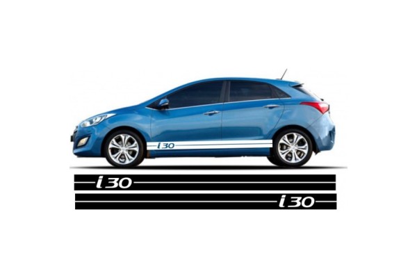 Hyundai i30 bočna set naljepnica