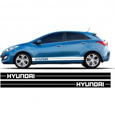 Hyundai i30 bočna set naljepnica