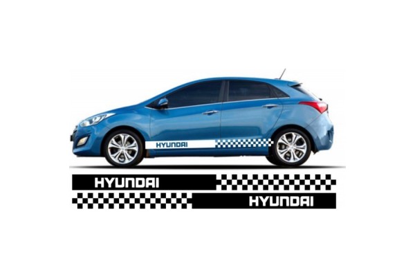 Hyundai i30 bočna set naljepnica