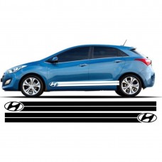 Hyundai i30 bočna set naljepnica