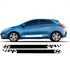 Hyundai i30 bočna set naljepnica