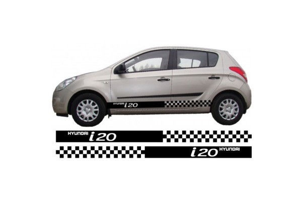 Hyundai i30 bočna set naljepnica