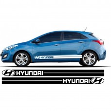 Hyundai i30 bočna set naljepnica