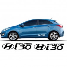 Hyundai i30 bočna set naljepnica