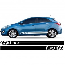 Hyundai i30 bočna set naljepnica