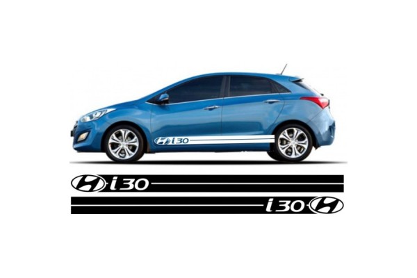 Hyundai i30 bočna set naljepnica