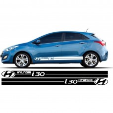 Hyundai i30 bočna set naljepnica
