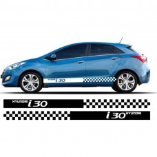 Hyundai i30 bočna set naljepnica