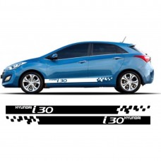 Hyundai i30 bočna set naljepnica