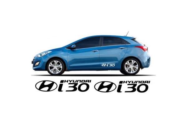Hyundai i30 bočna set naljepnica