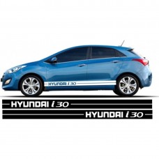 Hyundai i30 bočna set naljepnica