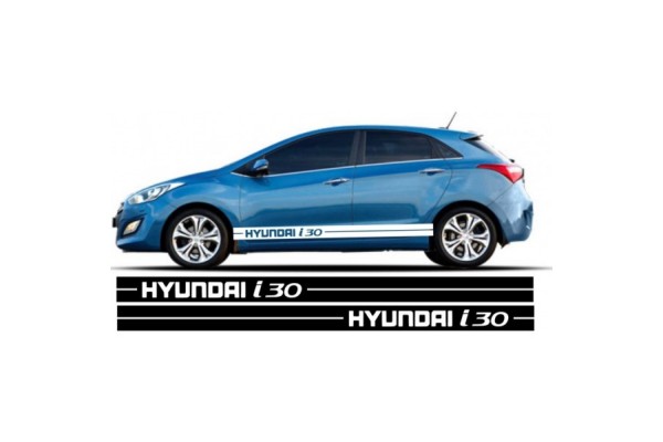 Hyundai i30 bočna set naljepnica