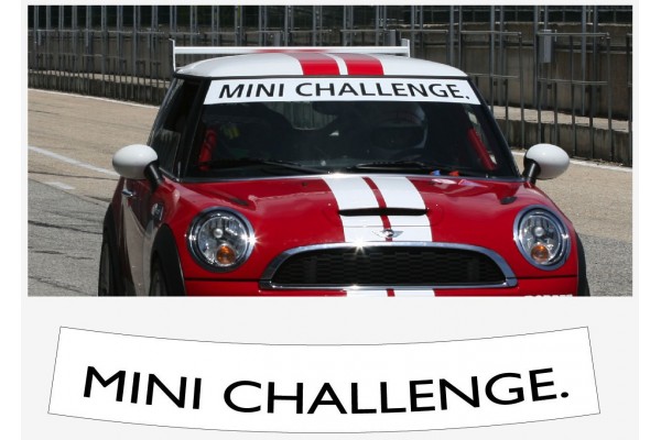 MINI Challenge vjetrobranska naljepnica