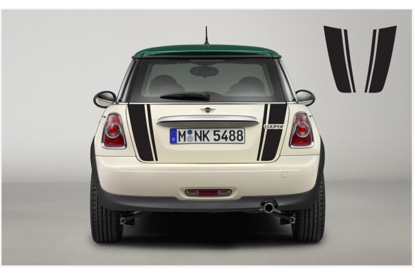 MINI Cooper rear door pruges naljepnica