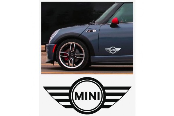 MINI bočna naljepnica set 2kom. 150mm bis 300mm