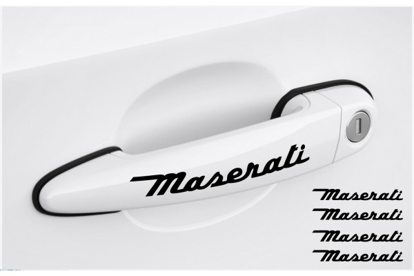 Maserati Speed naljepnica za kvaku naljepnica set 4 kom., 120mm