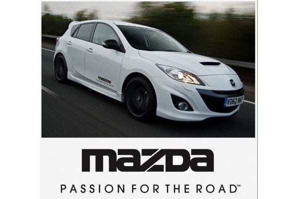 Mazda Passion for the road bočna naljepnica set 400mm