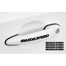Mazda Speed naljepnica za kvaku naljepnica set 4 kom., 120mm