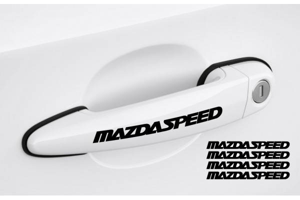 Mazda Speed naljepnica za kvaku naljepnica set 4 kom., 120mm