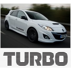 Mazda Turbo bočna naljepnica set 800mm