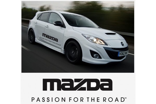 Mazda passion for the road bočna naljepnica set 1400mm