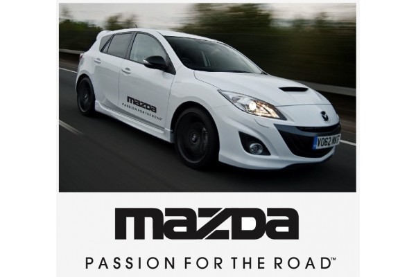 Mazda passion for the road bočna naljepnica set 800mm