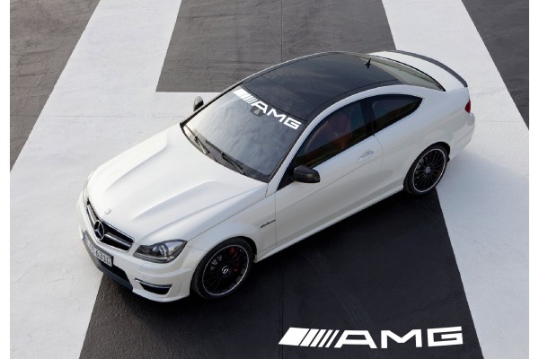 Mercedes Benz AMG vjetrobranska naljepnica 950mm