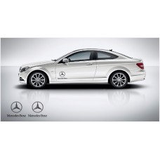 Mercedes Benz bočna naljepnica con stelle 35cm 2 kom. set