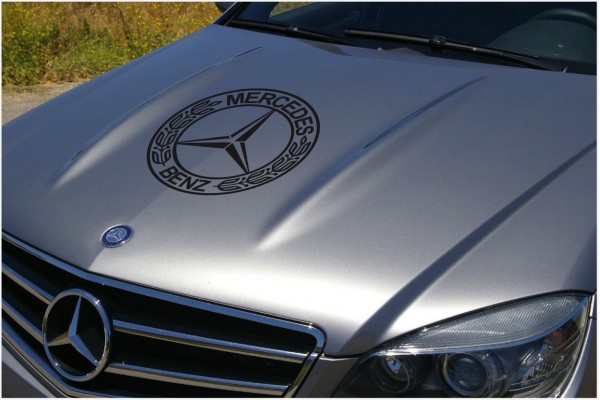Mercedes Benz naljepnica vjetrobranska 58cm V.1