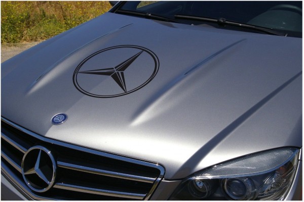 Mercedes Benz naljepnica vjetrobranska 58cm V.2
