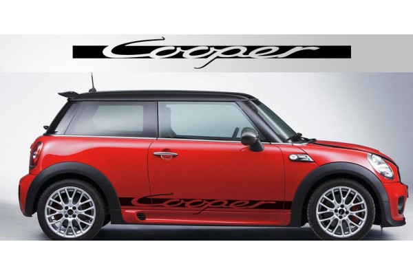 Mini Cooper S Vinyl bočna naljepnica  vjetrobranska