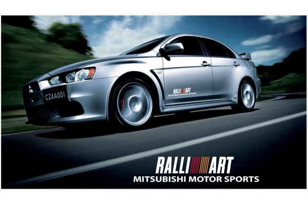 Mitsubishi Lancer Evolution Rally Art bočna naljepnica 500mm 2kom. kit
