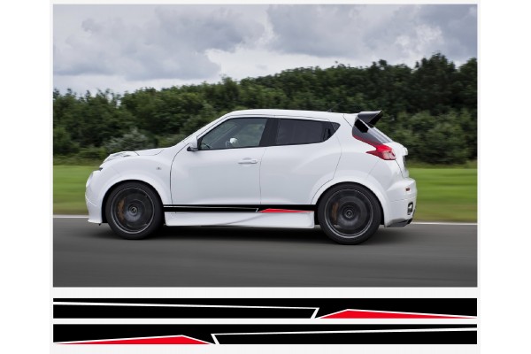 Nissan Juke Nismo motorsport bočna naljepnica 190cm 2 kom.