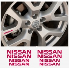 Nissan naljepnica za kočiona kliješta - felge - retrovizore naljepnica – 4+4 kom. in Set