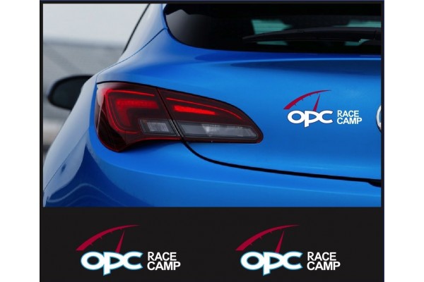 OPC Race Camp naljepnica za prtljažnik naljepnica bočna naljepnica set 15cm 2 kom.