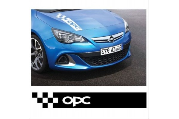 OPC bonnet naljepnica Astra Corsa Vectra Zafira A B C D E F G H J