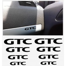 Opel GTC naljepnica za kočiona kliješta - felge - retrovizore naljepnica - 8 kom. in Set