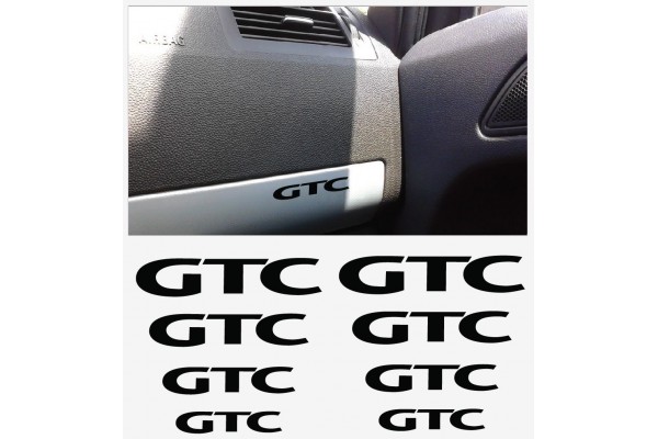 Opel GTC naljepnica za kočiona kliješta - felge - retrovizore naljepnica - 8 kom. in Set