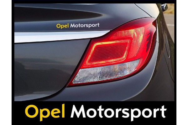 Opel Motorsport bočna naljepnica 2 kom. 200mm