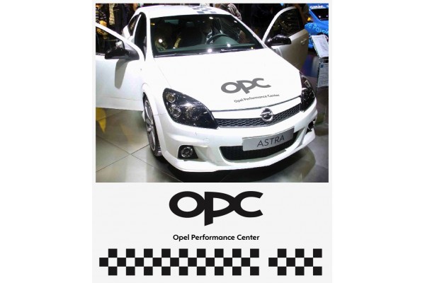 Opel OPC Bonnet naljepnica 55cm krovna naljepnica pruga