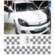 Opel OPC bonnet krovna naljepnica naljepnica za prtljažnik naljepnica cnaljepnica za prtljažniker flag pruga set Astra