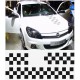 Opel OPC bonnet krovna naljepnica naljepnica za prtljažnik naljepnica cnaljepnica za prtljažniker flag pruga set Astra