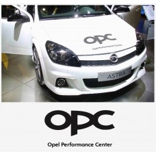 Opel OPC bonnet naljepnica Astra Corsa Vectra Zafira A B C D E F G H