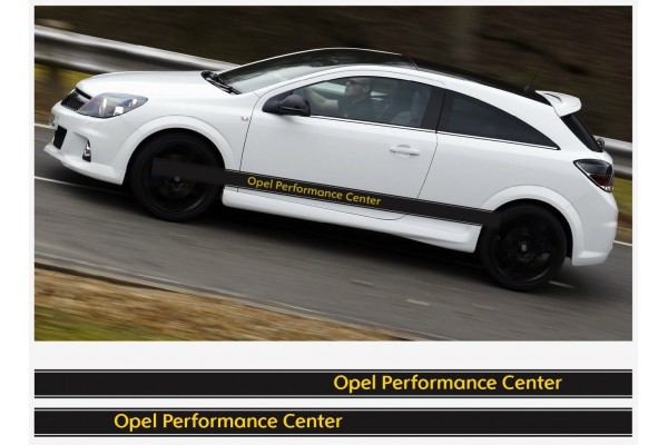 Opel OPC bočna naljepnica pruga 2 kom. set 225cm Corsa Astra