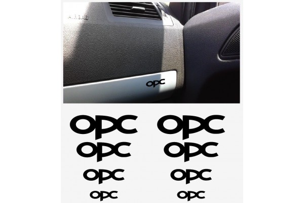 Opel OPC naljepnica za kočiona kliješta - felge - retrovizore naljepnica - 8 kom. in Set