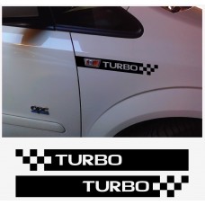Opel Turbo OPC bočna light naljepnica Vectra Corsa Astra Zafira A B C D
