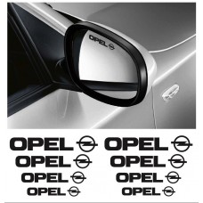 Opel naljepnica za kočiona kliješta - felge - retrovizore naljepnica - 8 kom. in Set